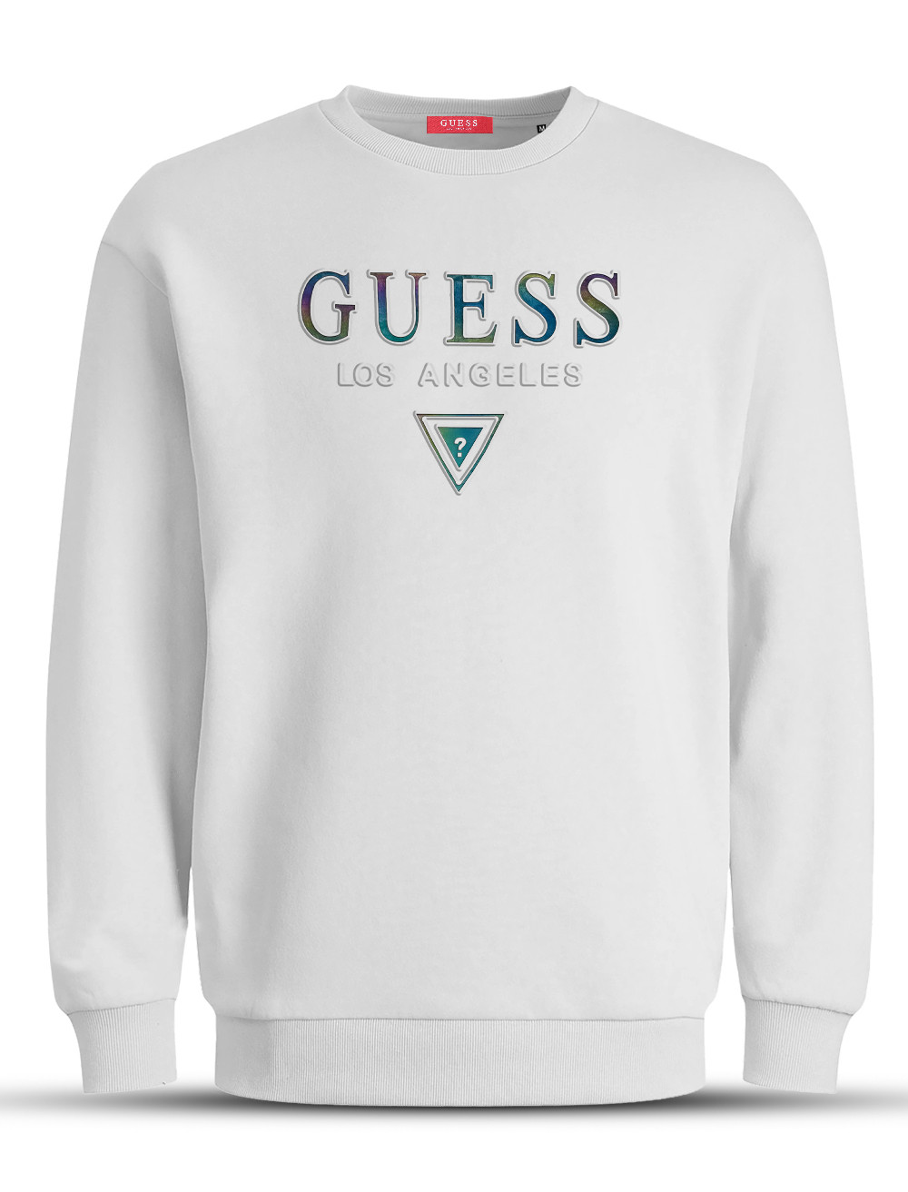 SFT43 White G U E S S Sweatshirt