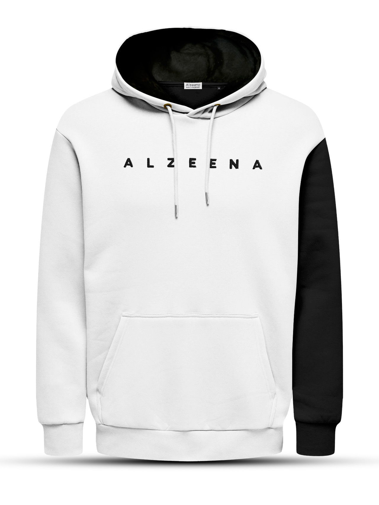 AHUDI02 White Winter Hoodie