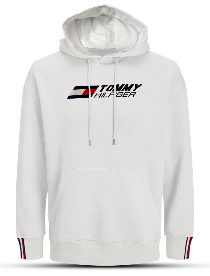 WH04 White Winter Hoodie