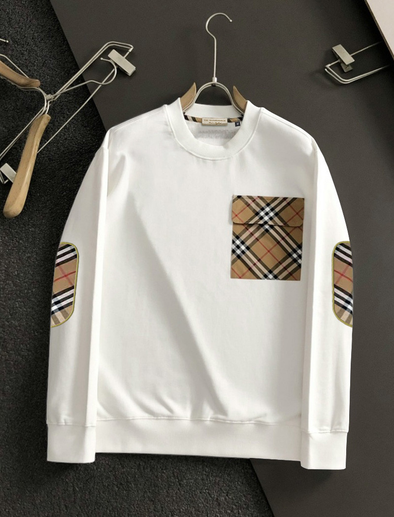 SFT45 White Burberry sweatshirt