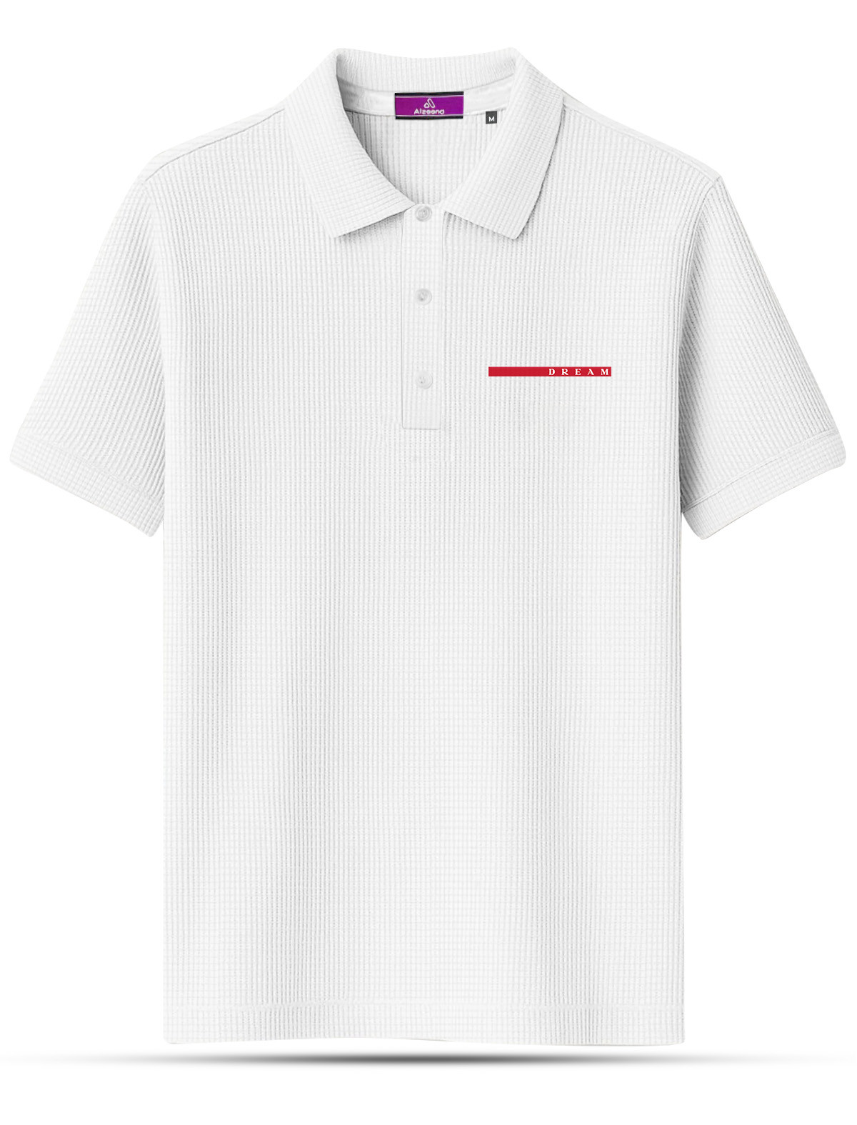 APL17 White Men's Polo