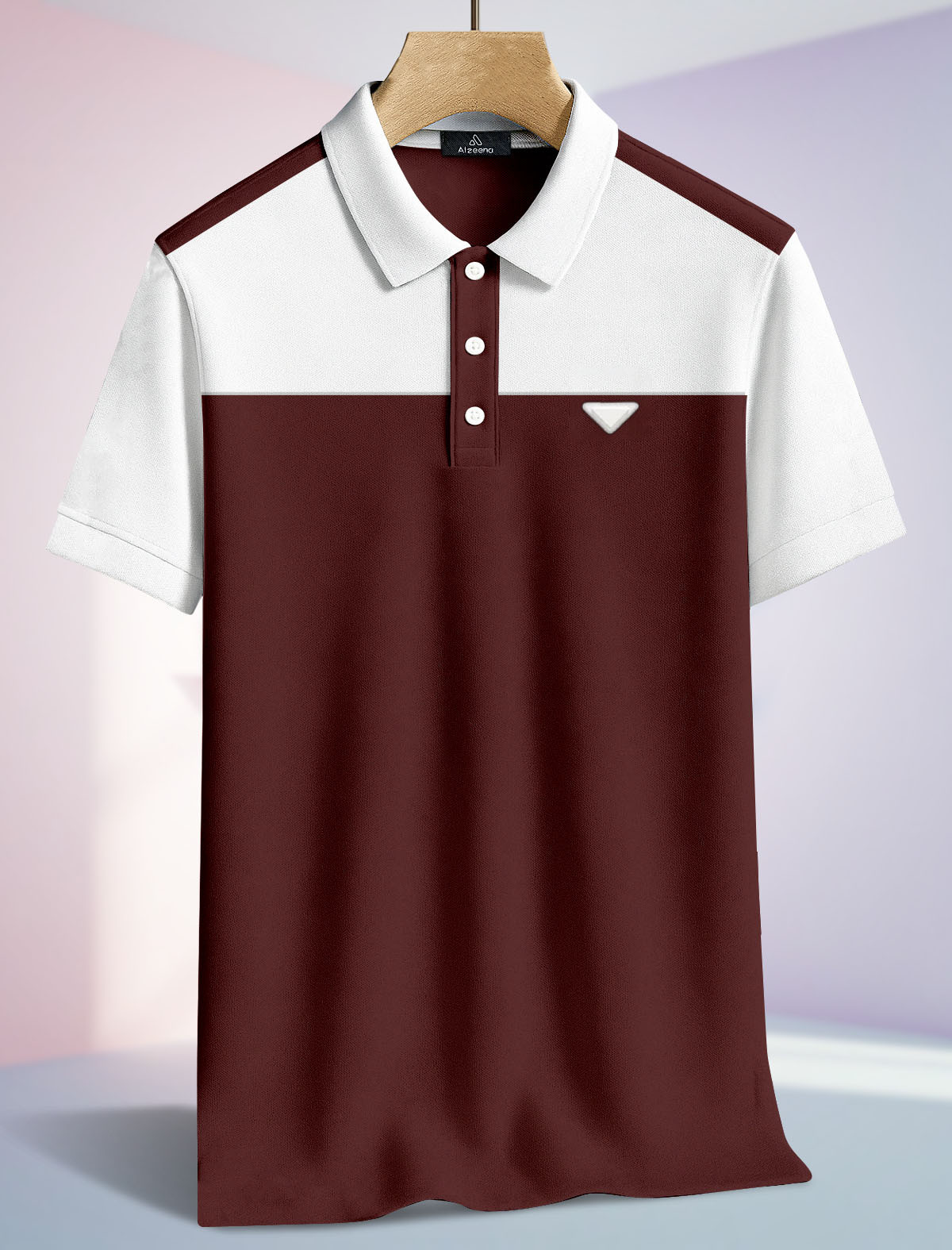 APL31 White Men's Polo