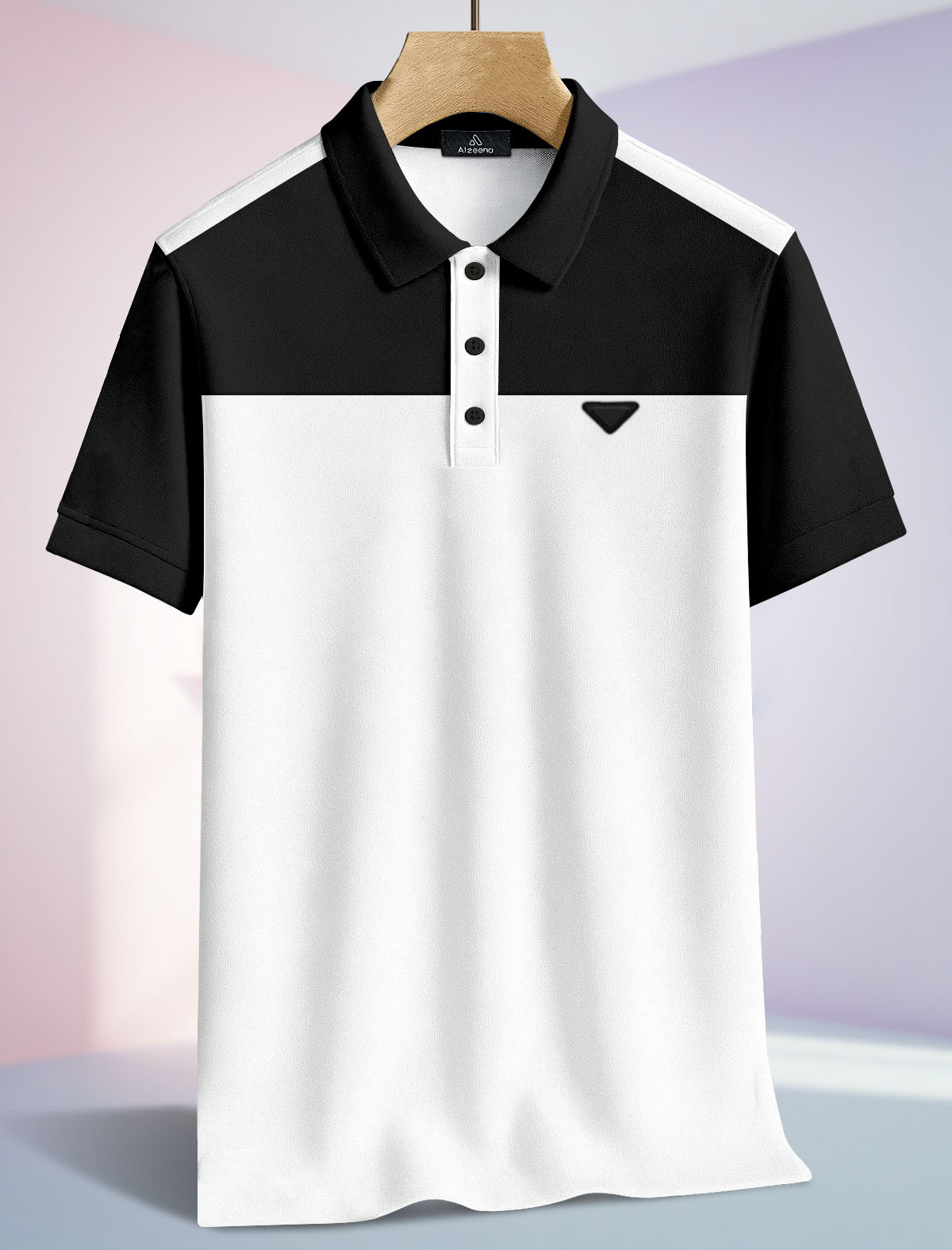 APL31 Black  Men's Polo
