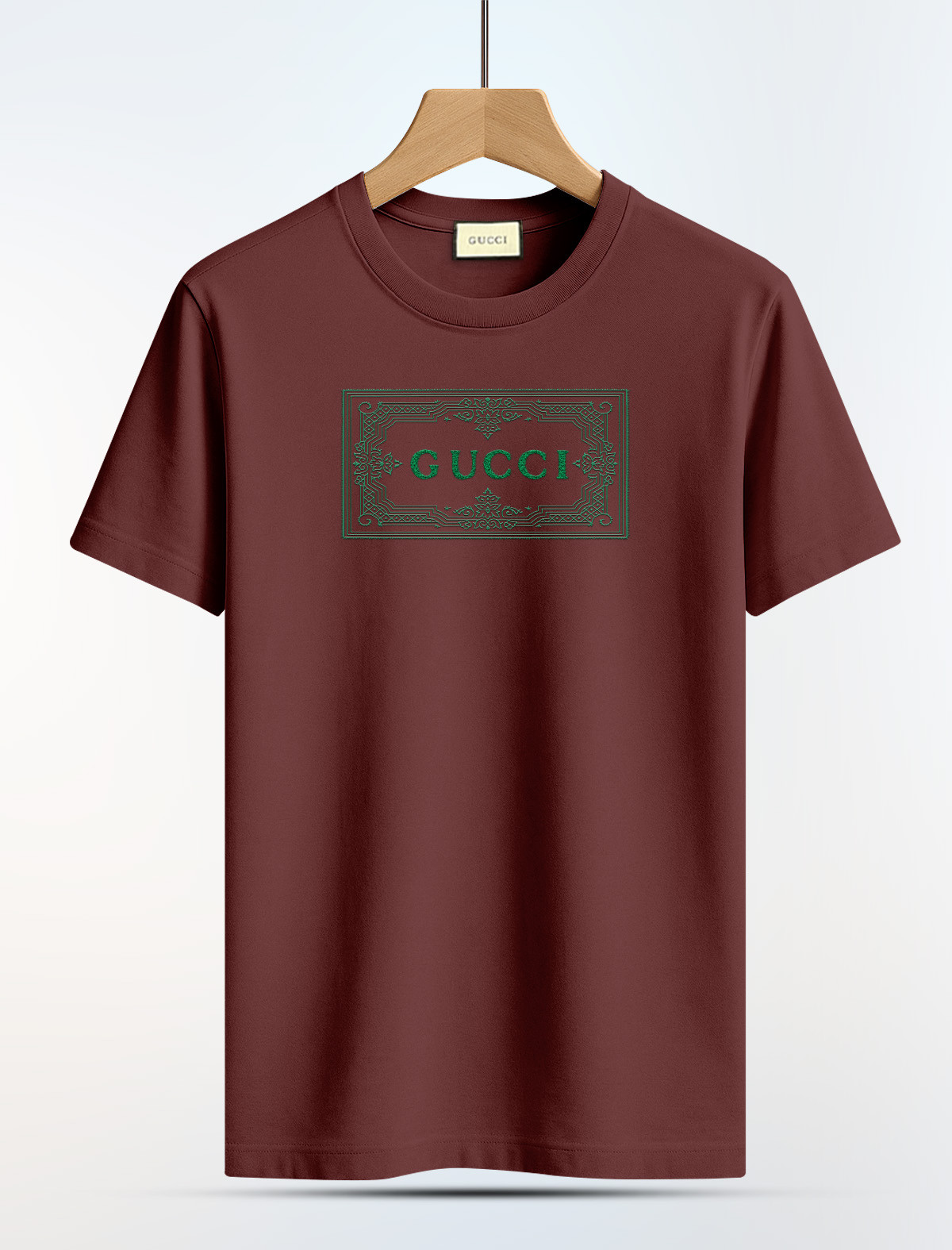 PTS102  Maroon Men's T-Shirt