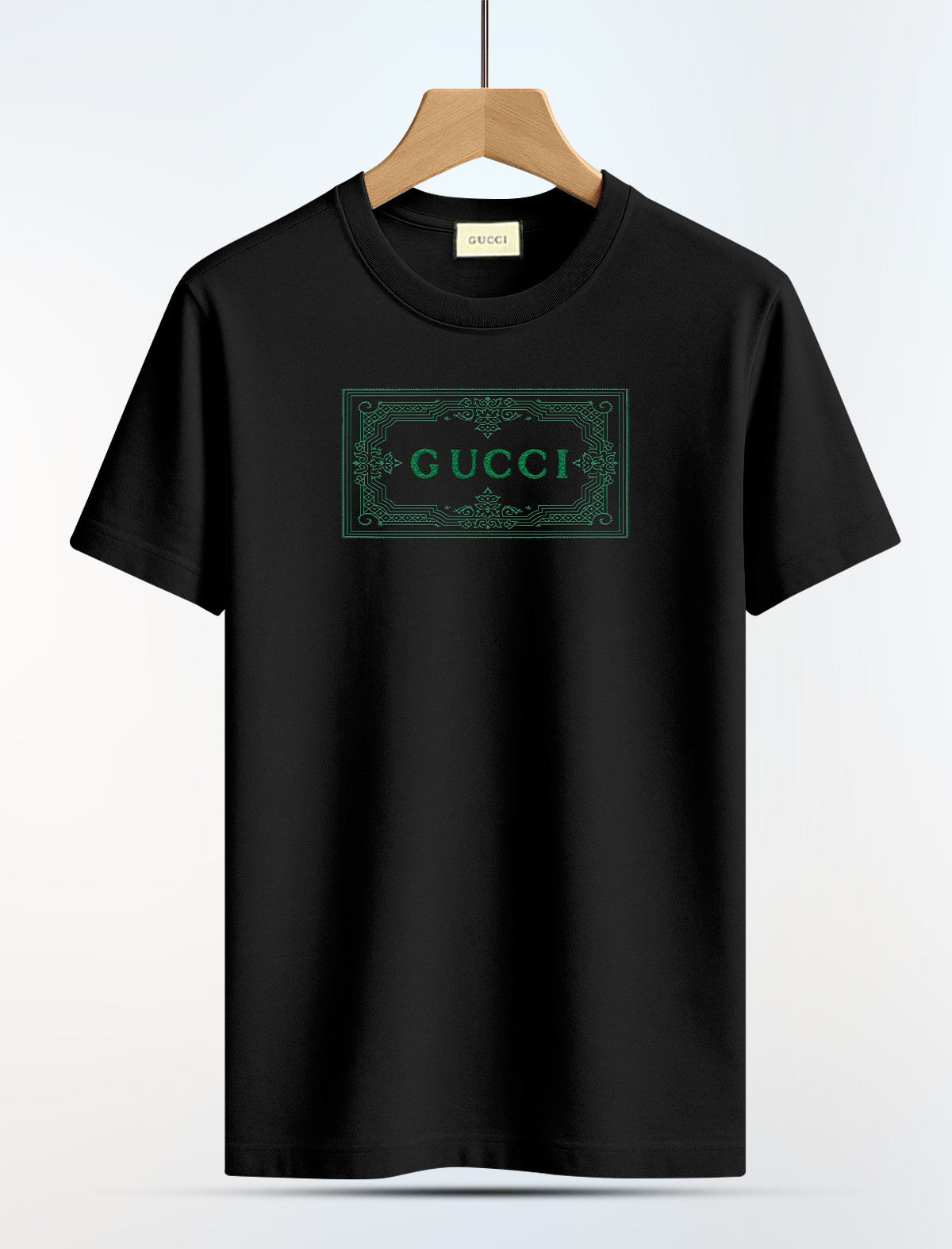 PTS102 Black Men's T-Shirt