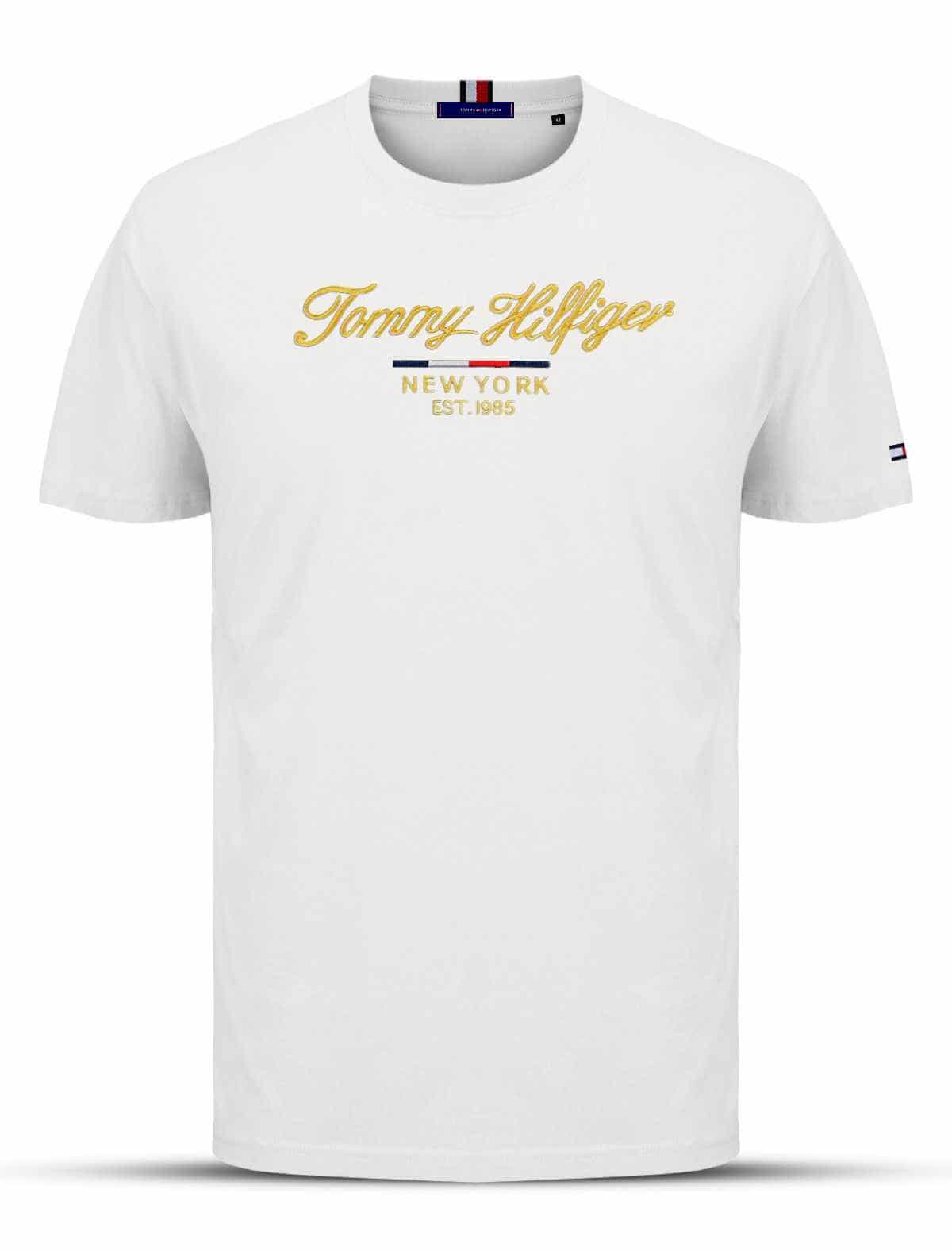 Expts14 White Tommy men's T-Shirt