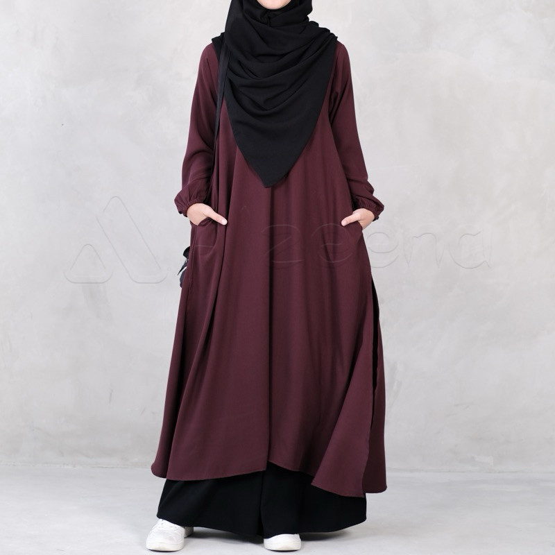 Tx01 Maroon Burkha