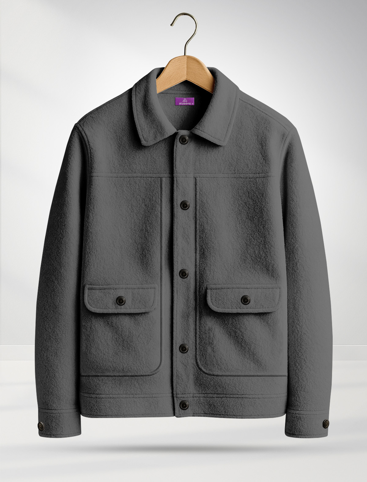 JKT33 Charcoal Alzeena Jacket