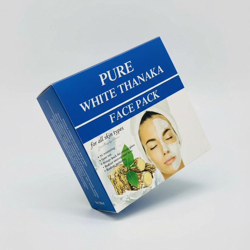 CS02 PURE Pure White Thanaka Face Pake