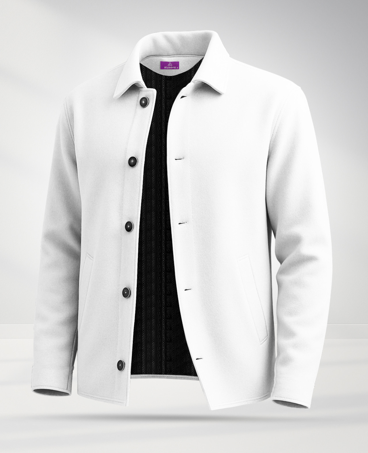JKT34 White Alzeena Jacket
