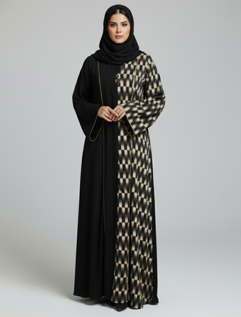 BRK06 Black Borkha