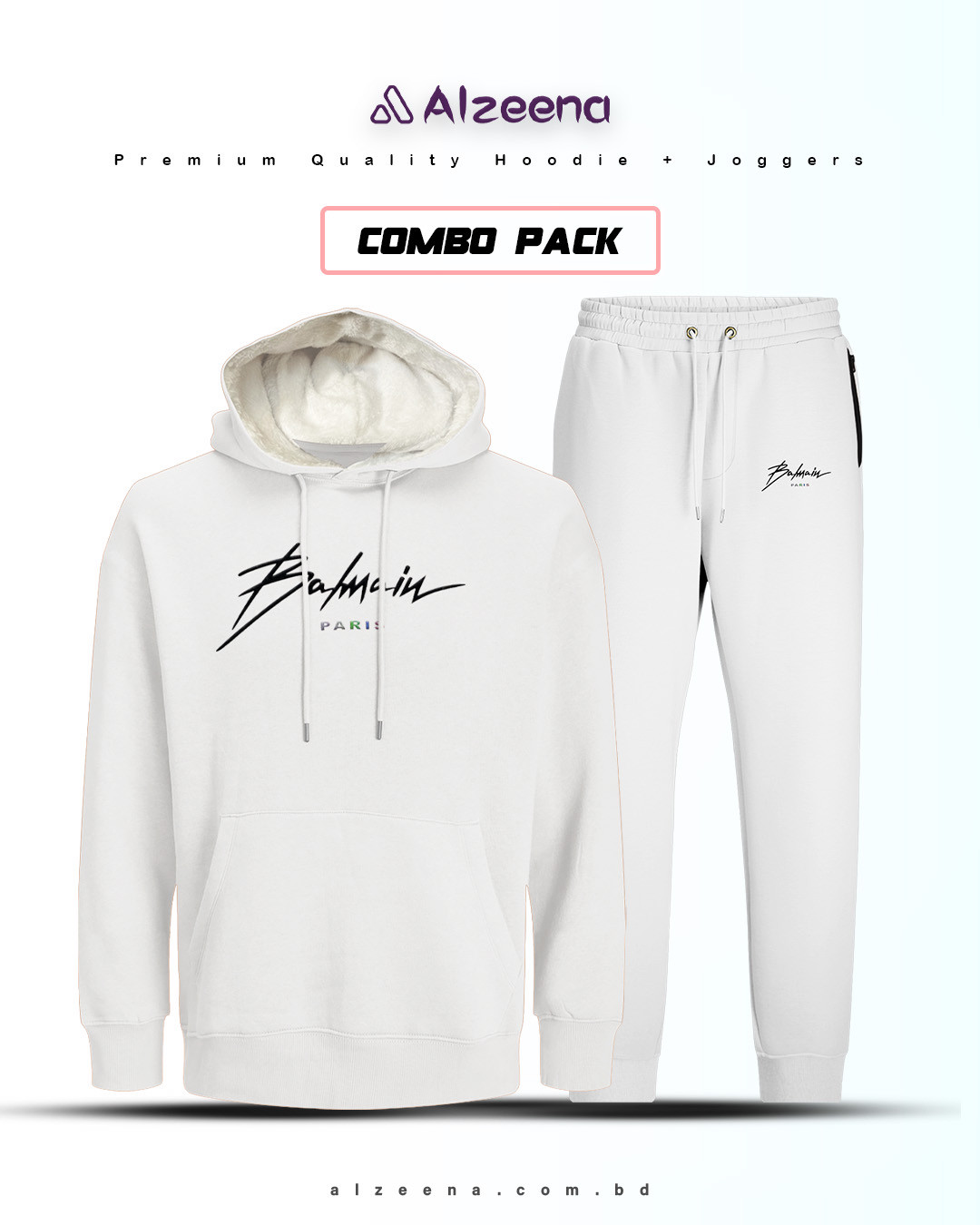 WH06 & JOG33 White 2pcs combo