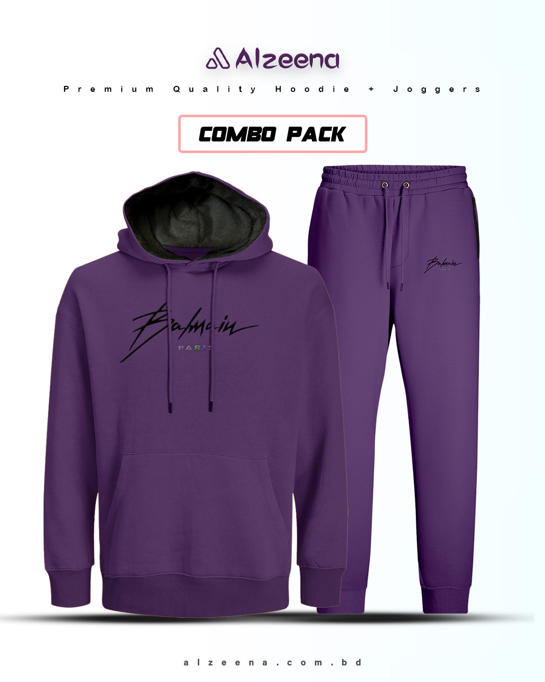 WH06 & JOG33 Purple 2pcs combo