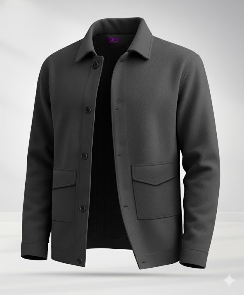 JKT35 Charcoal  Alzeena Jacket
