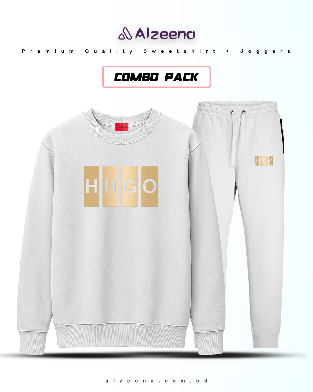 SFT49 & JOG40 White 2pcs combo