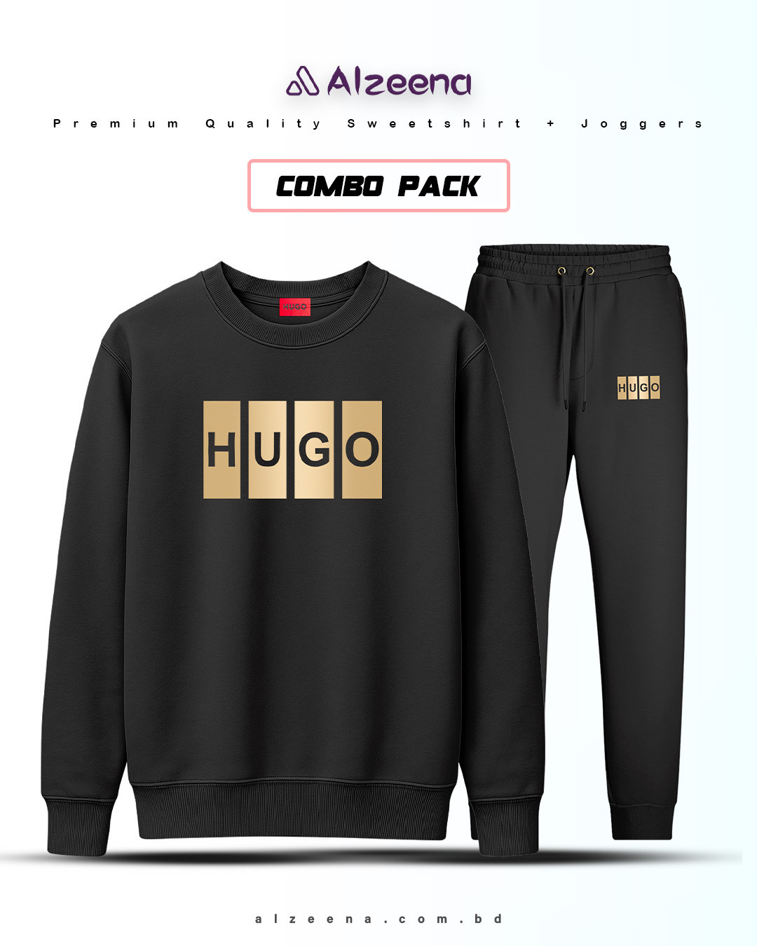 SFT49 & JOG40 Black 2pcs combo