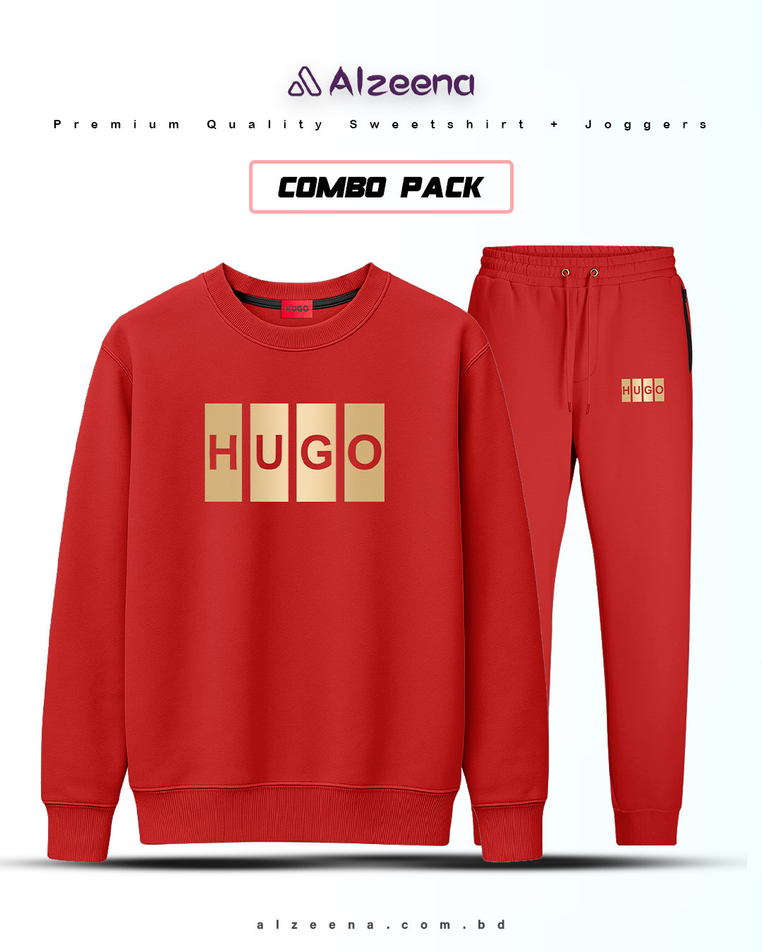 SFT49 & JOG40 Red 2pcs combo