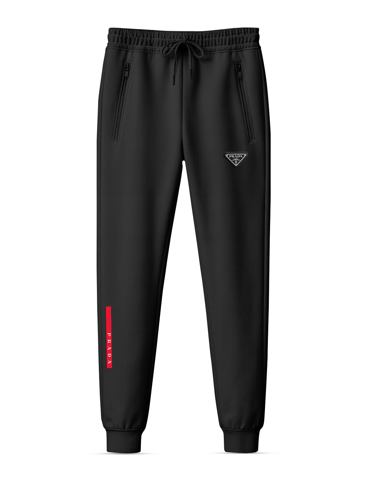 JOG42 Black Prada joggers