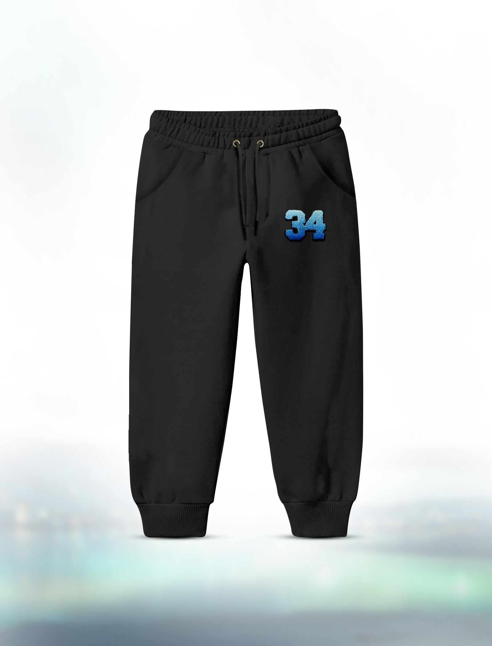 KJOG19 black boys jogger