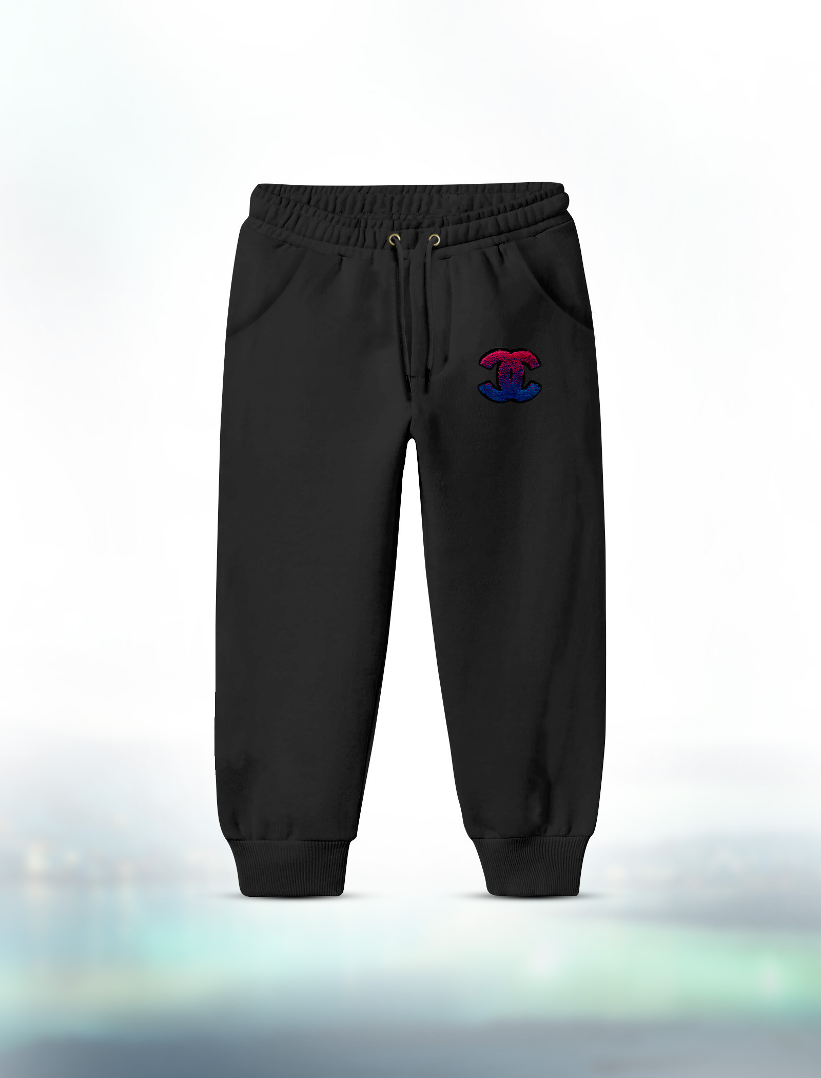 KJOG21 Black boys jogger