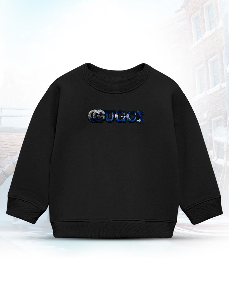 KSFT19 Black Kids Sweatshirt