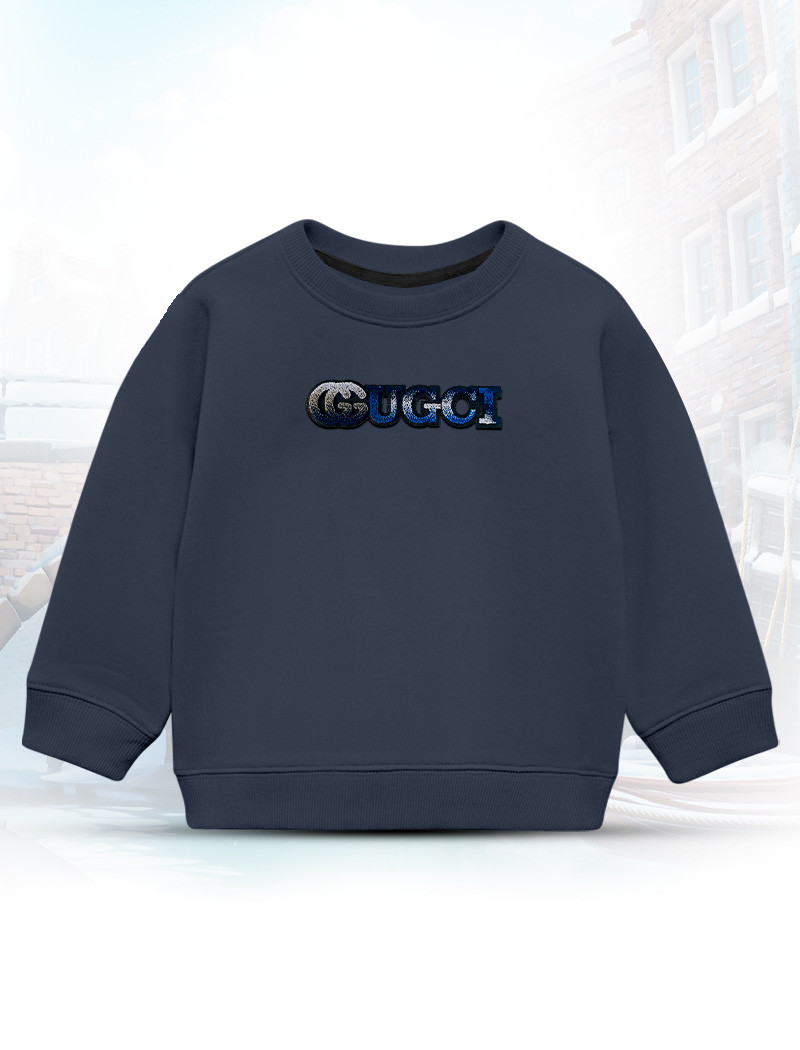 KSFT19 Navy Blue Kids Sweatshirt