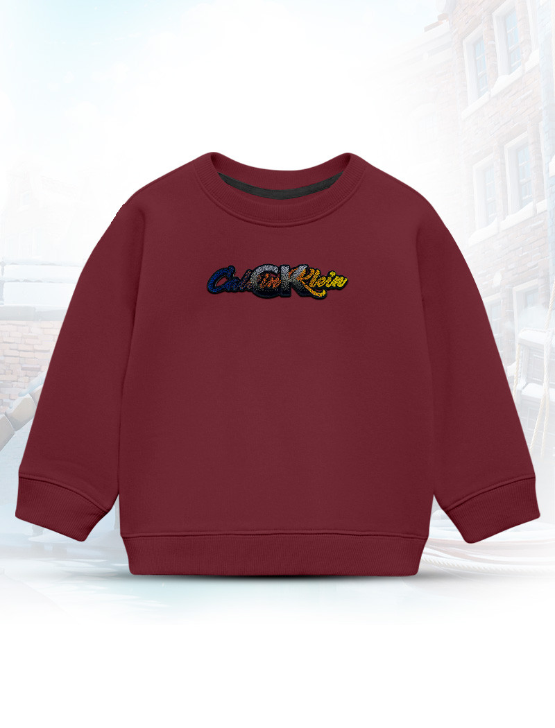 KSFT20 Maroon Kids Sweatshirt