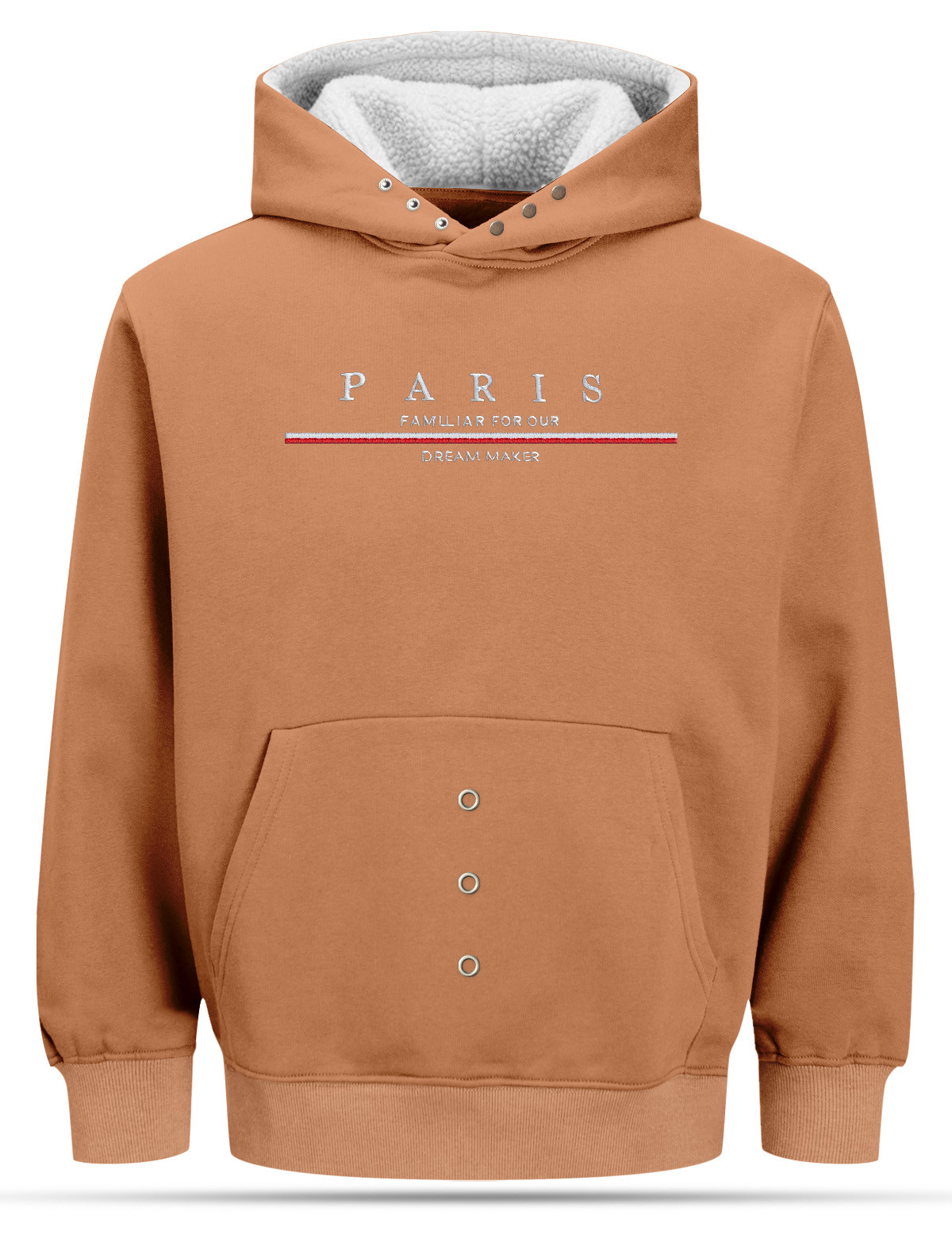 Hudi28 Brown Hoodie Alzeena