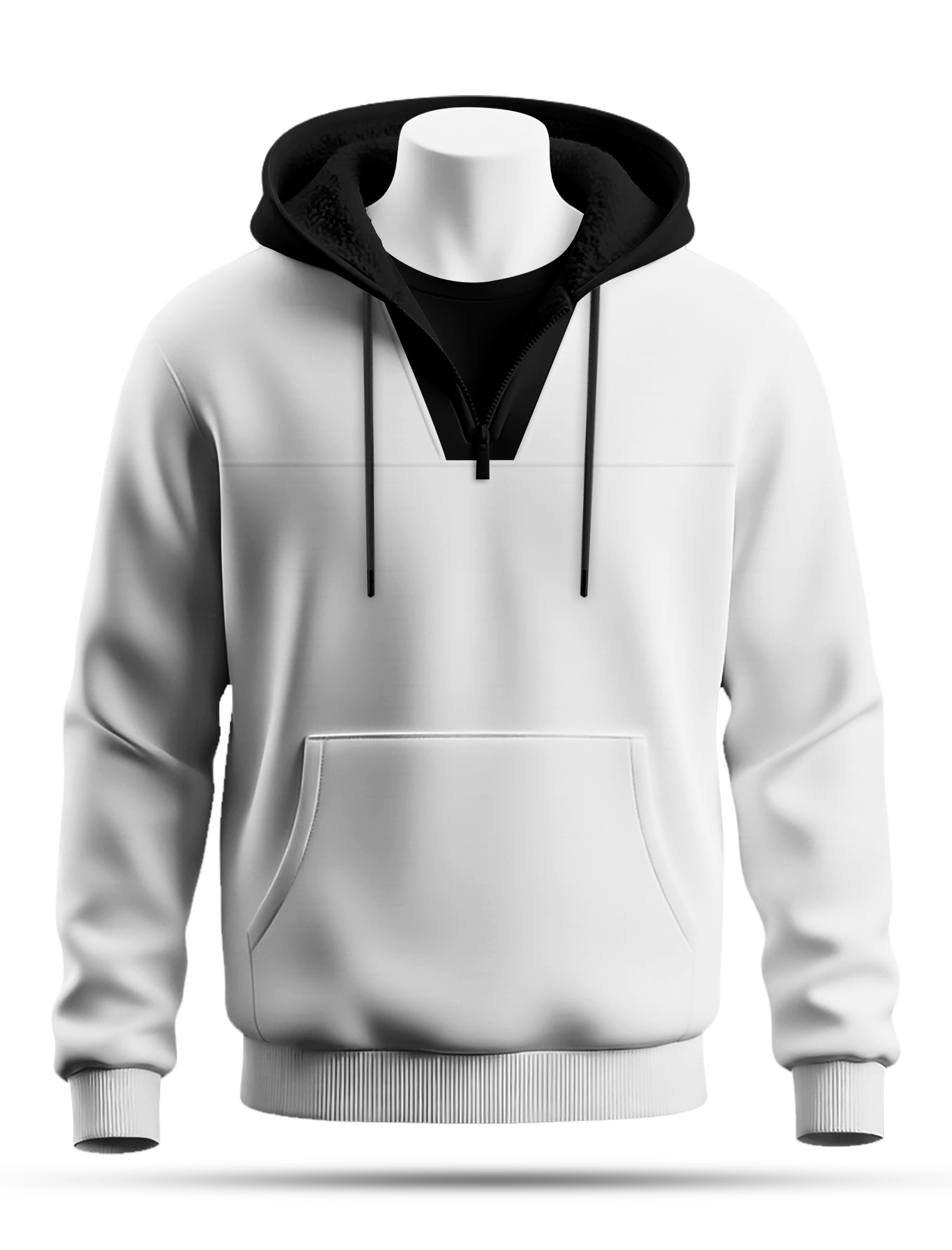 Hudi31 White Hoodie Alzeena