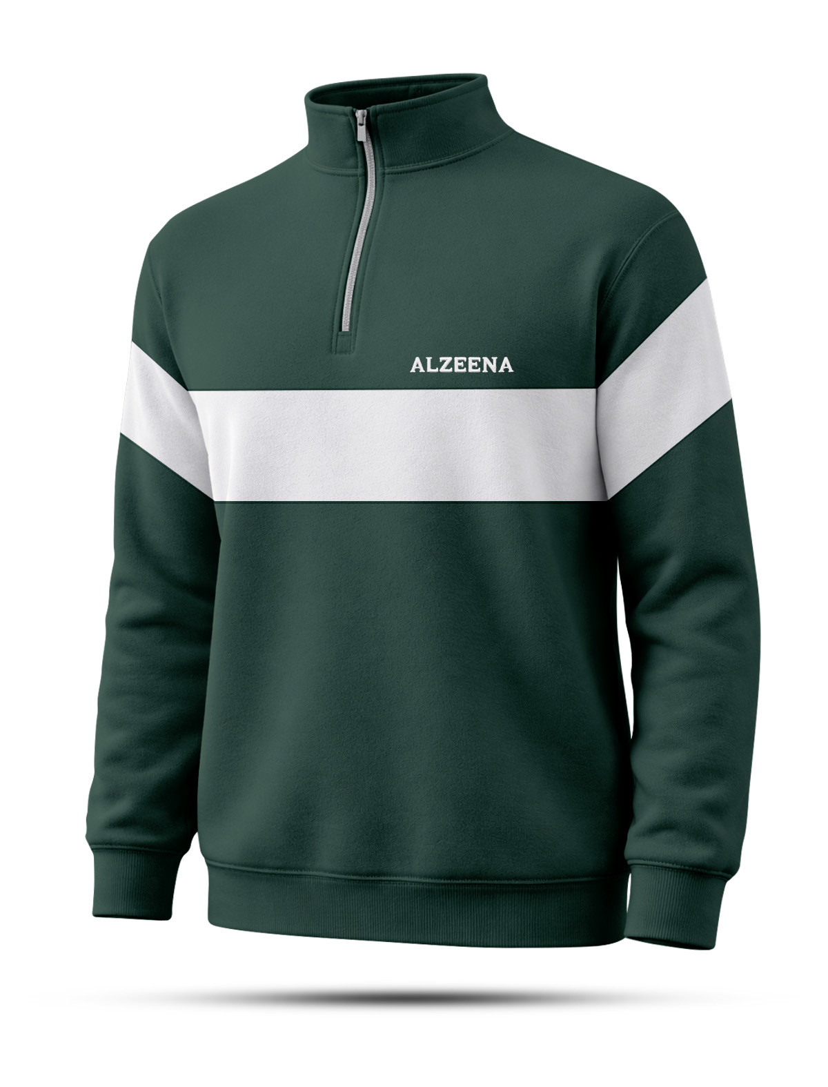 SFT52 Green High Neck sweatshirt