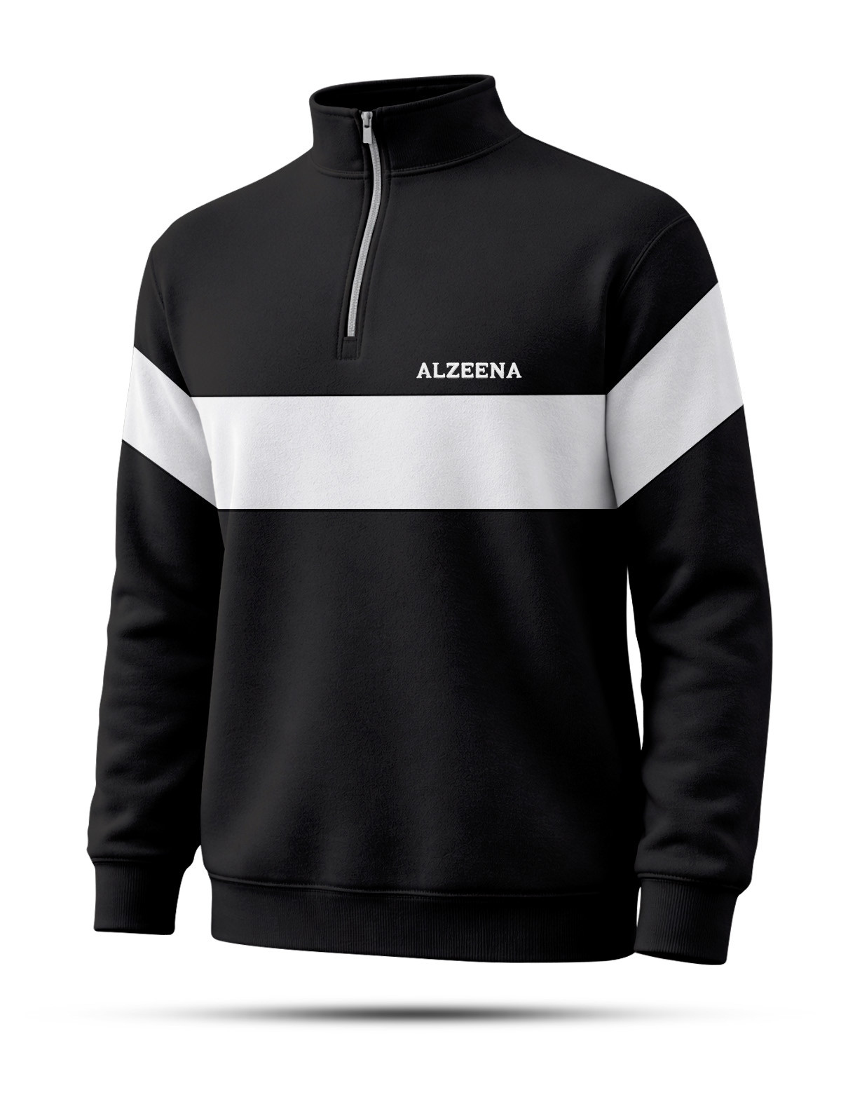 SFT52 Black High Neck sweatshirt